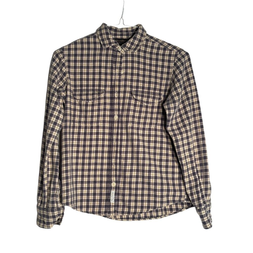 Abercrombie and Finch Button Down Flannel‎